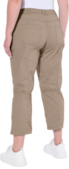 Ulla Popken Roll Tab Hem Stretch Cargo Pants Orange - Jeans & Calças Femininas em Tamanhos Grandes – Plus Size - 