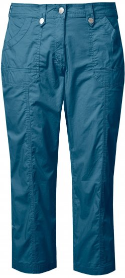 Ulla Popken Roll Tab Hem Stretch Cargo Pants Blue - Jeans & Calças Femininas em Tamanhos Grandes – Plus Size - 