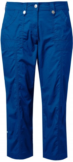Ulla Popken Roll Tab Hem Stretch Cargo Pants Blue - Jeans & Calças Femininas em Tamanhos Grandes – Plus Size - 