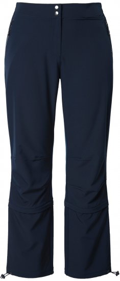Ulla Popken Zip Off Reflective Detail Funtional Powerstretch Pants Navy - Jeans & Calças Femininas em Tamanhos Grandes – Plus Size - 