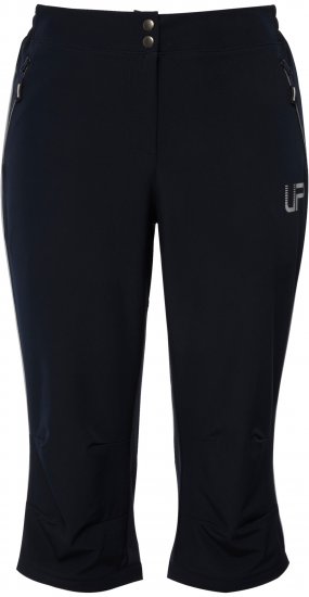 Ulla Popken Zip Off Reflective Detail Funtional Powerstretch Pants Navy - Jeans & Calças Femininas em Tamanhos Grandes – Plus Size - 