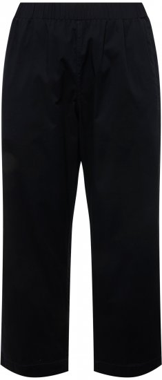 Ulla Popken Wide Leg Ruby Fit Stretch Chino Pants Dark Teal - Jeans & Calças Femininas em Tamanhos Grandes – Plus Size - 