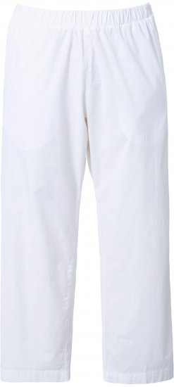 Ulla Popken Wide Leg Ruby Fit Stretch Chino Pants Snow White - Jeans & Calças Femininas em Tamanhos Grandes – Plus Size - 