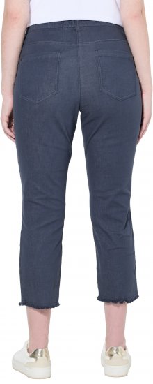 Ulla Popken Stretch Blend Bengaline Pants Navy - Jeans & Calças Femininas em Tamanhos Grandes – Plus Size - 