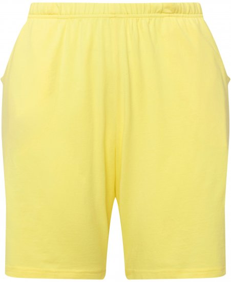 Ulla Popken Stretch Knit Bermuda Shorts Orange - Jeans & Calças Femininas em Tamanhos Grandes – Plus Size - 