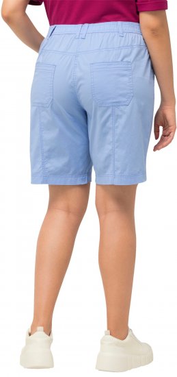 Ulla Popken Cargo Bermuda Shorts Cloud Blue - Jeans & Calças Femininas em Tamanhos Grandes – Plus Size - 