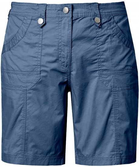 Ulla Popken Cargo Bermuda Shorts Atlantic Blue - Jeans & Calças Femininas em Tamanhos Grandes – Plus Size - 