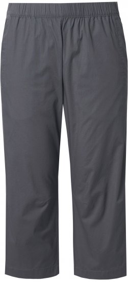 Ulla Popken Cropped Ruby Fit Pants Graphite Grey - Jeans & Calças Femininas em Tamanhos Grandes – Plus Size - 