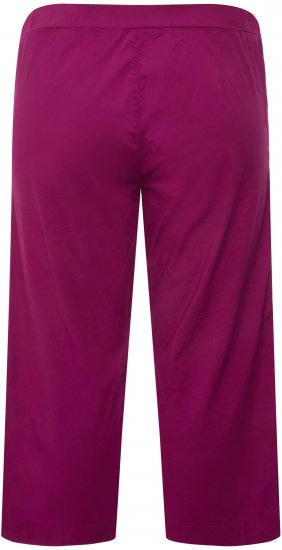 Ulla Popken Cropped Ruby Fit Pants Magnolia Red - Jeans & Calças Femininas em Tamanhos Grandes – Plus Size - 