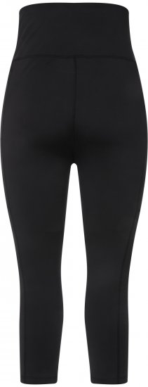 Ulla Popken Cropped High Waisted Leggings Black - Jeans & Calças Femininas em Tamanhos Grandes – Plus Size - 