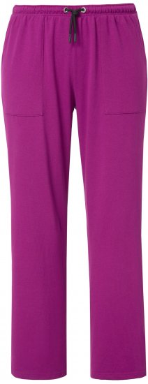 Ulla Popken Straight Leg Joggers Purple - Jeans & Calças Femininas em Tamanhos Grandes – Plus Size - 