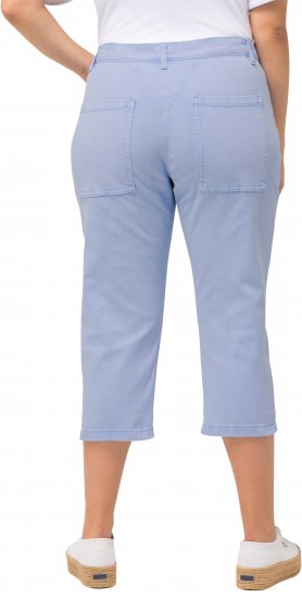 Ulla Popken Capri Boyfriend Jeans Blue - Jeans & Calças Femininas em Tamanhos Grandes – Plus Size - 