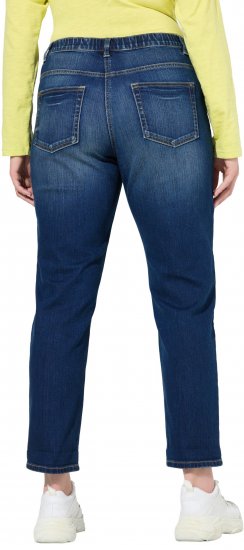 Ulla Popken Boyfriend Jeans Blue Denim - Jeans & Calças Femininas em Tamanhos Grandes – Plus Size - 