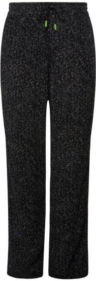 Ulla Popken Speckled Crepe Pull On Pants Black - Jeans & Calças Femininas em Tamanhos Grandes – Plus Size - 