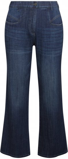 Ulla Popken Bootcut Stretch Fit Jeans Blue - Jeans & Calças Femininas em Tamanhos Grandes – Plus Size - 