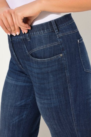 Ulla Popken Bootcut Stretch Fit Jeans Blue - Ulla Popken - Roupa Plus-Size Ulla Popken