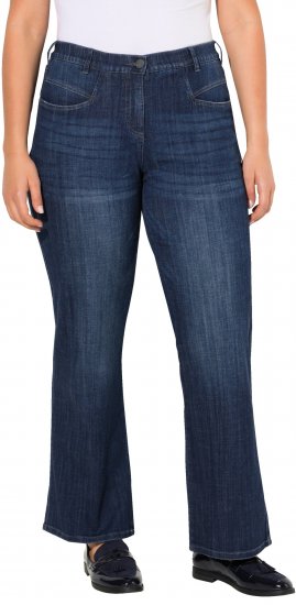 Ulla Popken Bootcut Stretch Fit Jeans Blue - Jeans & Calças Femininas em Tamanhos Grandes – Plus Size - 