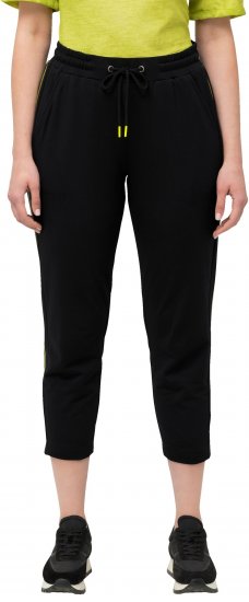 Ulla Popken Decorative Seam Sweatpants Black - Jeans & Calças Femininas em Tamanhos Grandes – Plus Size - 