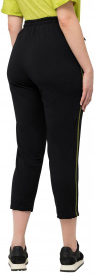 Ulla Popken Decorative Seam Sweatpants Black - Jeans & Calças Femininas em Tamanhos Grandes – Plus Size - 