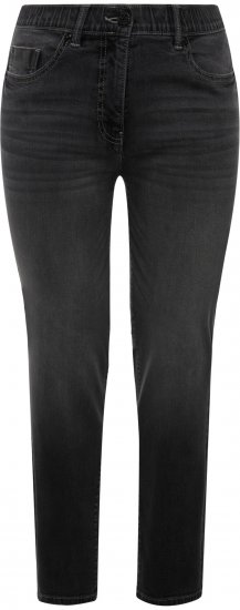 Ulla Popken Push Up Stretch Fit Jeans Denim Blue - Jeans & Calças Femininas em Tamanhos Grandes – Plus Size - 