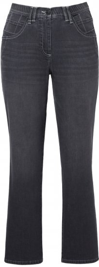 Ulla Popken Wide Leg Mandy Jeans Black - Jeans & Calças Femininas em Tamanhos Grandes – Plus Size - 