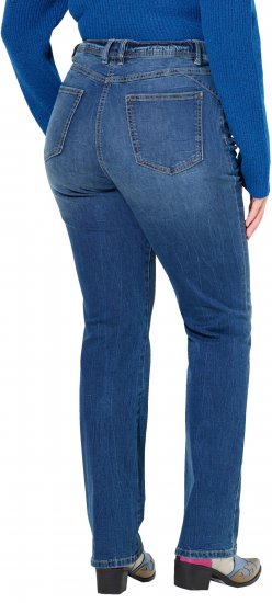 Ulla Popken Wide Leg Mandy Jeans Blue - Jeans & Calças Femininas em Tamanhos Grandes – Plus Size - 
