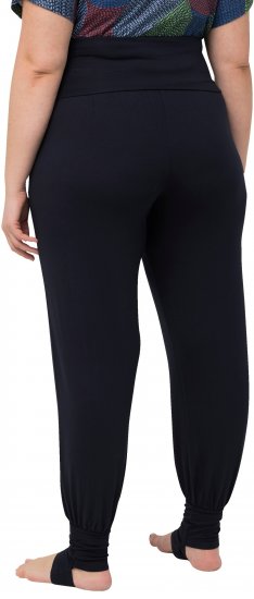 Ulla Popken Stirrup Yoga Pants Navy - Jeans & Calças Femininas em Tamanhos Grandes – Plus Size - 