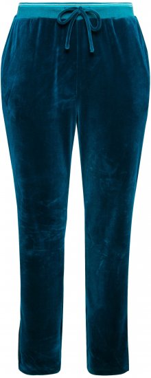 Ulla Popken Velvet Leggings Blue - Jeans & Calças Femininas em Tamanhos Grandes – Plus Size - 