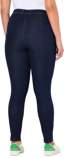 Ulla Popken High Waisted Stretch Fit Jeans Denim Blue - Jeans & Calças Femininas em Tamanhos Grandes – Plus Size - 