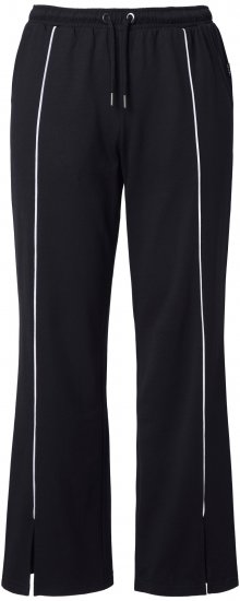 Ulla Popken Tracksuit Pants Black - Jeans & Calças Femininas em Tamanhos Grandes – Plus Size - 