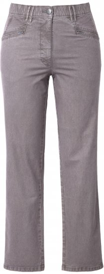 Ulla Popken Tapered Leg Mony Pants Black - Jeans & Calças Femininas em Tamanhos Grandes – Plus Size - 