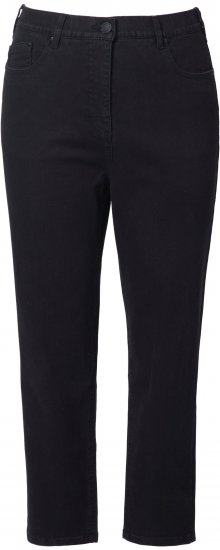 Ulla Popken Stretch Fit Mom Jeans Black - Jeans & Calças Femininas em Tamanhos Grandes – Plus Size - 