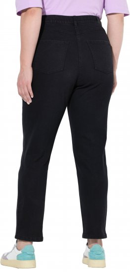 Ulla Popken Stretch Fit Mom Jeans Black - Jeans & Calças Femininas em Tamanhos Grandes – Plus Size - 
