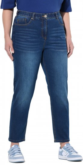 Ulla Popken Versatile Zip Off Leg Quick Dry Stretch Pants Navy Blue - Jeans & Calças Femininas em Tamanhos Grandes – Plus Size - 