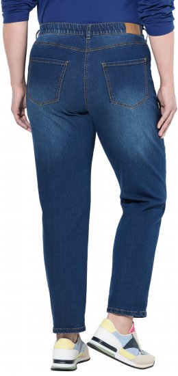 Ulla Popken Stretch Fit Boyfriend Jeans Blue - Jeans & Calças Femininas em Tamanhos Grandes – Plus Size - 