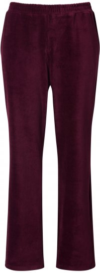 Ulla Popken Corduroy Elastic Waist Pants Brown - Jeans & Calças Femininas em Tamanhos Grandes – Plus Size - 