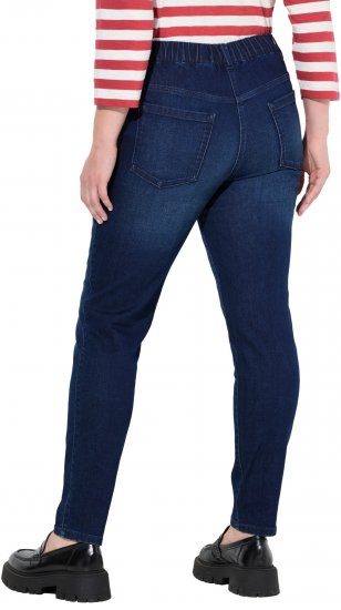 Ulla Popken Denim Jeggings Denim Blue - Jeans & Calças Femininas em Tamanhos Grandes – Plus Size - 