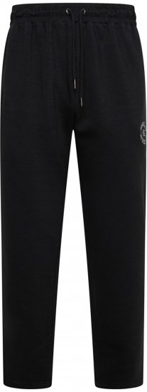 Kam Jeans 242 Brooklyn Athletics Jog Pants Black - Calças & calções de fato de treino - Calças de Fato de Treino Tamanhos Grandes 