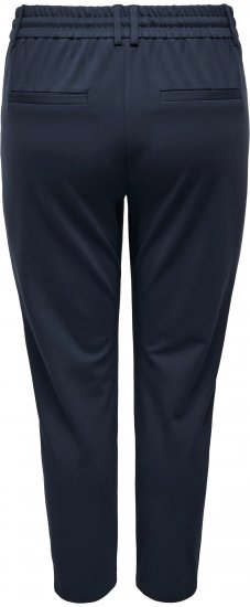 Only Carmakoma Goldtrash Classic Pants Navy - Calças - 