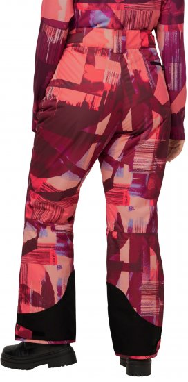 Ulla Popken Ski Pants Waterproof Velcro Closure Snow Gaiter Red - Jeans & Calças Femininas em Tamanhos Grandes – Plus Size - 