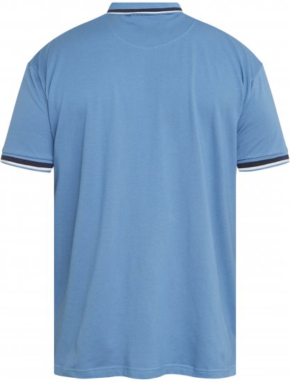 North Latitude 61128 Polo Piqué Superflex Azul - Pólos - Pólos Tamanhos Grandes Homem