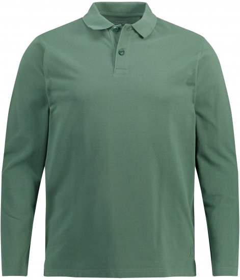 JP1880 Polo Shirt Long Sleeve Pique Cactus - Pólos - Pólos Tamanhos Grandes Homem