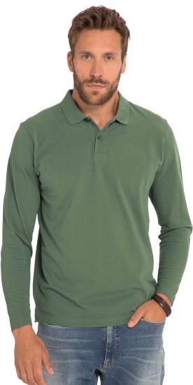 JP1880 Polo Shirt Long Sleeve Pique Cactus - Pólos - Pólos Tamanhos Grandes Homem
