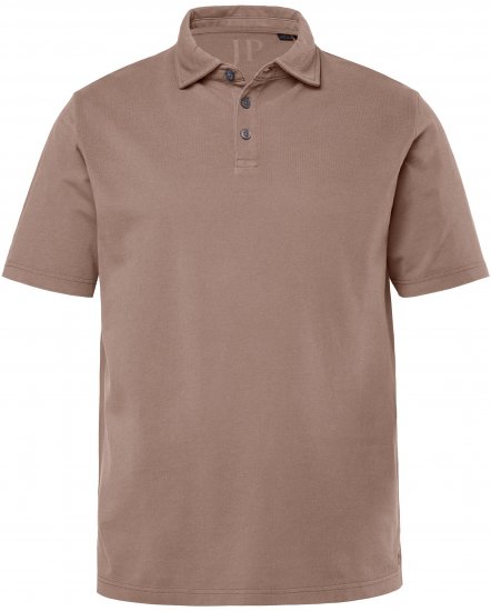 JP1880 Polo Shirt Short Sleeve Pique Vintage Brown - Pólos - Pólos Tamanhos Grandes Homem