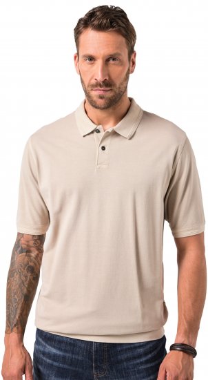 JP1880 Polo Shirt Short Sleeve Pique Dark Dusty Pink - Pólos - Pólos Tamanhos Grandes Homem