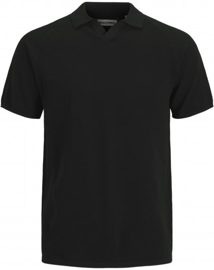 Jack & Jones Hill Polo De Manga Curta Preto - Pólos - Pólos Tamanhos Grandes Homem