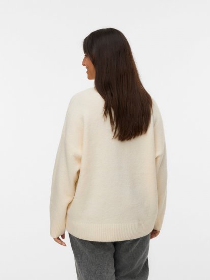 Vero Moda Boom Long Sleeve Pullover Birch - Camisolas de malha - 