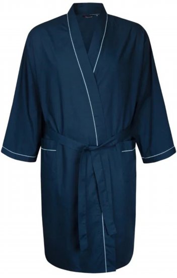 Espionage PJ091 Lightweight Bathrobe Navy - Roupões & toalhas de banho - Roupões masculino tamanhos grandes