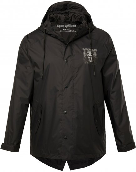 JP1880 Iron Maiden Rain Jacket Black - Roupa desportiva & Outdoor - Roupa Desportiva Tamanhos Grandes