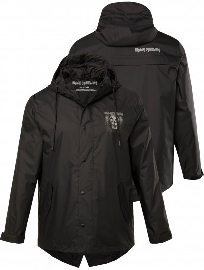 JP1880 Iron Maiden Rain Jacket Black - Roupa desportiva & Outdoor - Roupa Desportiva Tamanhos Grandes